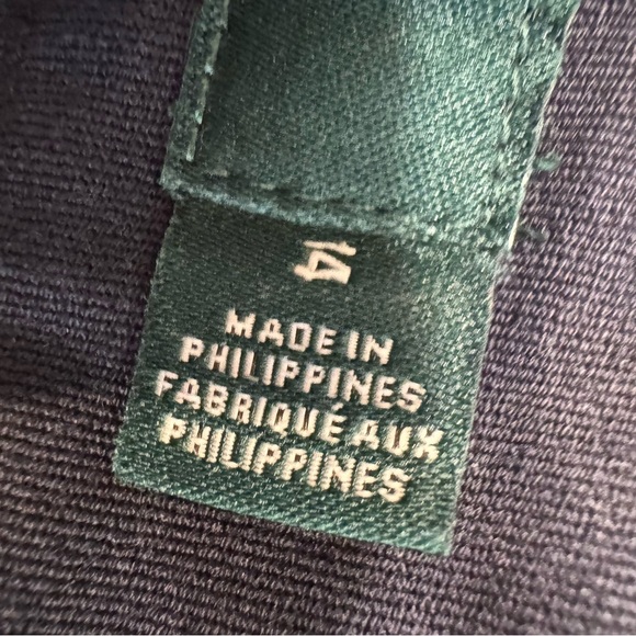 LAUREN RALPH LAUREN WOMENS NAVY BLUE SHORTS STRETCH  SIZE 14 - Picture 5 of 12